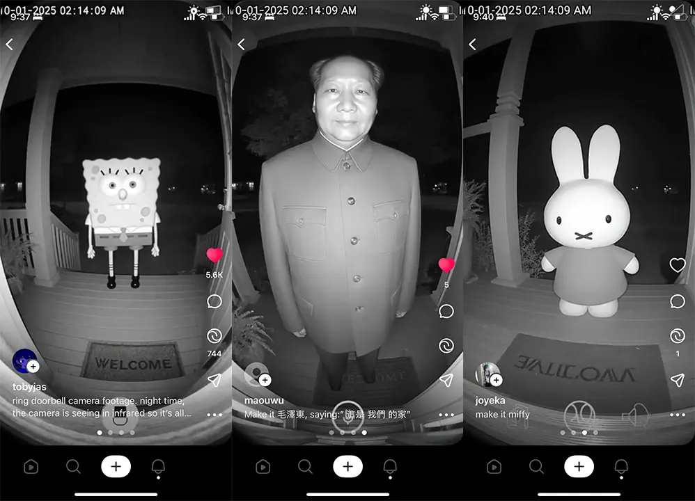AI generated video showing remix and collaboration features